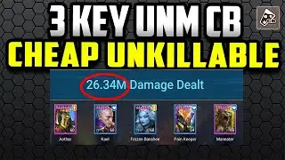 3 KEY UNM EASY SETUP UNKILLABLE | 1 MANEATER 1 PAINKEEPER SETUP | RAID SHADOW LEGENDS