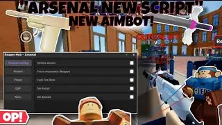 Roblox New🤩 Arsenal Script/Hack✨ Latest🔥 Aimbot Desktop,Mobile,TeamCheck,Inf AMMO,No Recoil,No Sprea