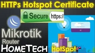 Redirect HTTPS Hotspot login page with own MikroTik Self Signed Certificate