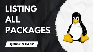 A QUICK Guide to LISTING All PACKAGES on Your System in Linux (Ubuntu) Kali Linux