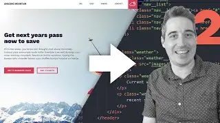 From design to code - HTML & CSS tutorial [ part two ]