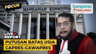 [LIVE] Sidang Putusan MK soal Batas Usia Capres-Cawapres