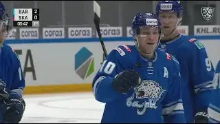 Mikhailis sends it past Askarov