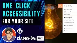 Elementor | One Click Accessibility for your site