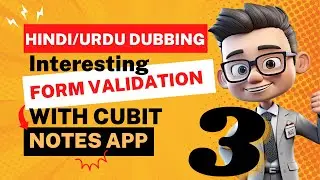 Form Validation Cubit Notes App : Lecture 3 - Flutter Bloc Pattern Ka Dhamal 😂
