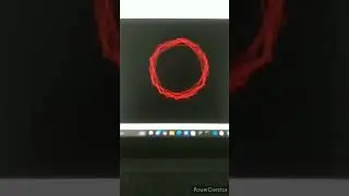 Python Vibrate Circle. #shorts #python