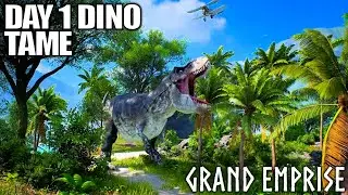 Dinosaur Survival Day 1 | Grand Emprise Time Travel Survival Gameplay | Part 1