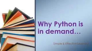 Why Python is in demand ||  Python demand in future