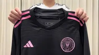 Inter Miami Away Jersey 2024 Unboxing + Review from jerseysfcsoccershop.com