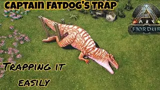 I used @captainfatdogs Trap (very helpful) to tame a GIGA on Fjördur || ARK Survival Evolved