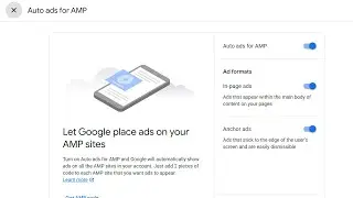 How to Enable Google AdSense Auto Ads for AMP