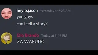 Dio Brando uses discord part 1