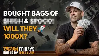 DEGEN FRIDAYS Live - Meme Coin Hunting (8/2/24)