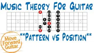 Music Theory for Guitar - Major Scale – Patterns vs Positions