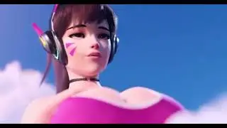 Giantess D.va Turbulence - Scrag_boy