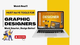 Best Free Tools for Graphic Designers: Work Smarter, Design Better! #graphicdesigner #graphicdesign