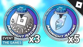 [EVENT] How to get ALL 3 SILVER & 5 SHINE BADGES in MIDNIGHT RACING: TOKYO (THE GAMES!) | Roblox