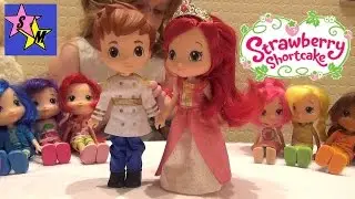 Куклы Шарлотта Земляничка и Гек Распаковка Strawberry Shortcake Berryella and Huck