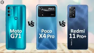 Poco X4 Pro 5G vs Redmi Note 11 Pro Plus 5G vs Motorola Moto G71 5G