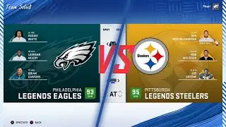 Madden NFL 20 LEGENDS Eagles vs Steelers