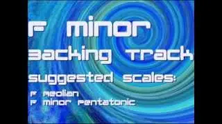 F Minor Backing: Shoe Gaze, Dreamy, Dirty