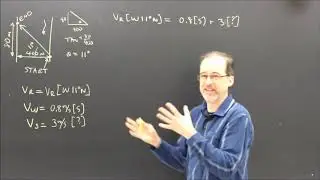 Relative Velocity Complex River Sample Problem