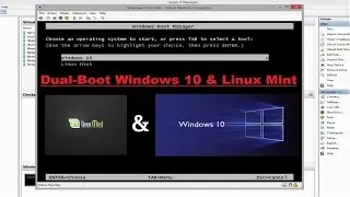 Dual Boot Linux Mint 18.1 and Windows 10