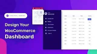 Configure The WooCommerce My Account With EA Woo Account Dashboard Widget