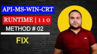 How to fix Api-ms-win-crt-runtime | 1-1-0 DLL is missing from your Computer || Method #2