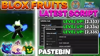 BLOX FRUITS Script Pastebin 2024 AUTO FARM | AUTO SEA EVENT | V4 | RAIN FRUIT | DF MASTERY (NO KEY)