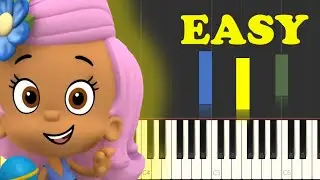 Bubble Guppies Rock Your Style On Piano EASY