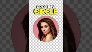 Crop Images in a Circle Shape Using Photoshop - Photoshop Tutorial 