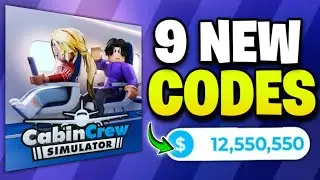 🎁MARCH UPDATE🎁 ALL WORKING CODES FOR CABIN CREW SIMULATOR IN 2025! ROBLOX CABIN CREW CODES