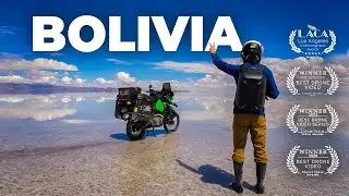 Motorcycle Diaries | A Solo Journey Across Bolivia by Motorcycle and Drone | 4K