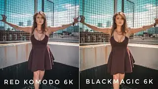 RED Komodo 6K VS Black Magic 6K CAMERA COMPARISON | 6K VS 6K