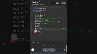 #24 C programming input to numbers Addition, Subtraction, Multiplication and Division| 
