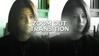 Smooth zoom out | TikTok trend tutorial ; Alight motion