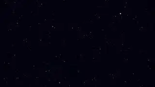 Clean Overlay Video Effect ✧ Floating in Space ✧ 4K Classic Flying Stars ✧ HD Motion Background