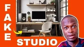 Create a Fake YouTube Studio Background - YouTube Studio Set