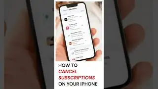 Simple Guide To CANCEL iPhone Subscriptions and Save MONEY!💰