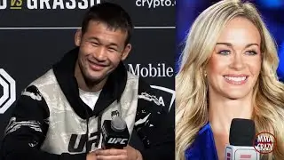 Shavkat Rakhmonov hilarious reaction to Laura Sanko Praise