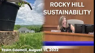 Sustainability at Rocky Hill Town Council
