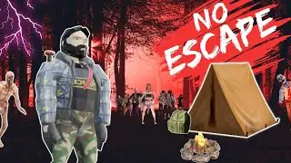 Surviving A Nightmare in the Forest Project Zomboid | Nomad Challenge Ep3