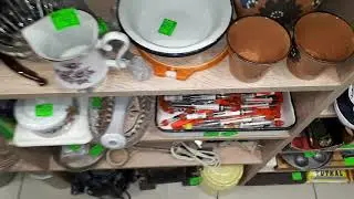 [16+] Всякая-всячина-за-14мин-обзор-полок-барахолка-распродажа-луганск-baraholka-rasprodaga-lugansk