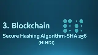SHA 256 Algorithm kya hota hai | SHA: Secure Hashing Algorithm in Hindi | 