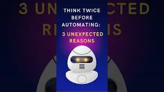 Think Twice Before Automating - 3 reasons not to automate your app! | SDET Unicorns #shorts