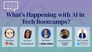 Live Q&A: What's Happening with AI in Tech Bootcamps