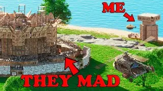 I LIVED IN A 200IQ BEACH BASE IN RUST (Ocean life)