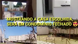 VOU MORAR NO CONDOMÍNIO FECHADO E TOUR PELA CASA NOVA VAZIA