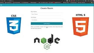 Creating Video Communication User Interface System using Html, CSS, Node Js